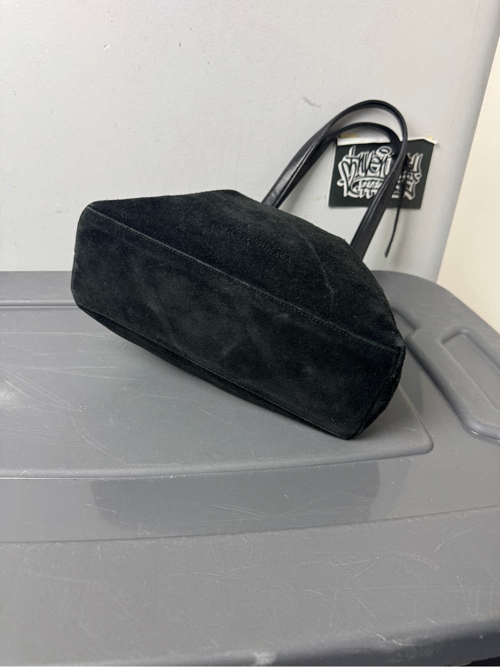 Tokio Yoshikawa Suede Shoulder Bag - Picture 4 of 9
